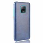 For Xiaomi Redmi 10X 5G/10X Pro 5G Shockproof Litchi Texture PC + PU Case(Blue) - 3