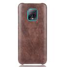 For Xiaomi Redmi 10X 5G/10X Pro 5G Shockproof Litchi Texture PC + PU Case(Brown) - 2