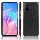 For Huawei Enjoy Z/Enjoy 20 Pro Shockproof Litchi Texture PC + PU Case(Black) - 1