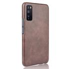 For Huawei Enjoy Z/Enjoy 20 Pro Shockproof Litchi Texture PC + PU Case(Brown) - 3