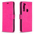 For Motorola Moto G Pro Crazy Horse Texture Horizontal Flip Leather Case with Holder & Card Slots & Wallet & Photo Frame(Rose) - 1