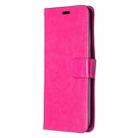 For Motorola Moto G Pro Crazy Horse Texture Horizontal Flip Leather Case with Holder & Card Slots & Wallet & Photo Frame(Rose) - 2