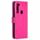 For Motorola Moto G Pro Crazy Horse Texture Horizontal Flip Leather Case with Holder & Card Slots & Wallet & Photo Frame(Rose) - 3