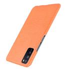 For Huawei Enjoy Z/Enjoy 20 Pro Shockproof Crocodile Texture PC + PU Case(Orange) - 3