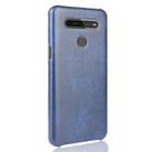 For LG K41S Shockproof Litchi Texture PC + PU Case(Blue) - 3