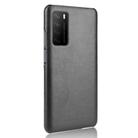 For Huawei Honor Play4 Shockproof Litchi Texture PC + PU Case(Black) - 3