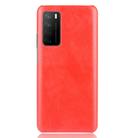 For Huawei Honor Play4 Shockproof Litchi Texture PC + PU Case(Red) - 2