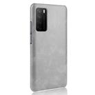 For Huawei Honor Play4 Shockproof Litchi Texture PC + PU Case(Gray) - 3