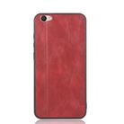 For Vivo V5/Y67 Shockproof Sewing Cow Pattern Skin PC + PU + TPU Case(Red) - 2