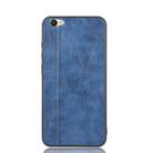 For Vivo V5/Y67 Shockproof Sewing Cow Pattern Skin PC + PU + TPU Case(Blue) - 2