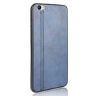 For Vivo V5/Y67 Shockproof Sewing Cow Pattern Skin PC + PU + TPU Case(Blue) - 4