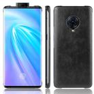 For Vivo NEX 3S Shockproof Litchi Texture PC + PU Case(Black) - 1