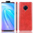 For Vivo NEX 3S Shockproof Litchi Texture PC + PU Case(Red) - 1