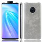 For Vivo NEX 3S Shockproof Litchi Texture PC + PU Case(Gray) - 1