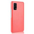 For Vivo Z1x  Shockproof Litchi Texture PC + PU Case(Red) - 3