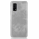 For Vivo Z1x  Shockproof Litchi Texture PC + PU Case(Gray) - 2