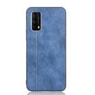 For Vivo Z1x Shockproof Sewing Cow Pattern Skin PC + PU + TPU Case(Blue) - 2