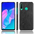 For Xiaomi Redmi 9C Shockproof Litchi Texture PC + PU Case(Black) - 1