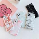 For iPhone 12 / 12 Pro TPU Smooth Marbled IMD Mobile Phone Case(Snow Powder F1) - 2