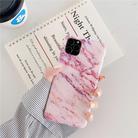 For iPhone 12 Pro Max TPU Smooth Marbled IMD Mobile Phone Case(Snow Powder F19) - 1