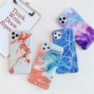 For iPhone 12 mini TPU Smooth Marbled IMD Mobile Phone Case(Norwegian Red F20) - 1