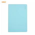 ENKAY for Samsung Galaxy Tab S8 / Galaxy Tab S7 11.0 T870 / T875 ENK-8012 360 Degree Rotation Litchi Texture Horizontal Flip PU Leather Smart Case with Holder & Sleep / Wake-up(Light Blue) - 1