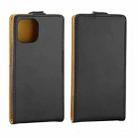 For iPhone 12 Pro Max Business Style Vertical Flip TPU + PU Leather Case with Card Slot(Black) - 2