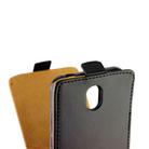 For Nokia C1 Business Style Vertical Flip TPU Leather Case  with Card Slot(Black) - 3