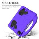 Children EVA Shockproof Tablet Case with Thumb Bracket For iPad Air 2022 / 2020 10.9(Purple) - 4