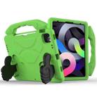 Children EVA Shockproof Tablet Case with Thumb Bracket For iPad Air 2022 / 2020 10.9(Green) - 1
