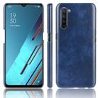 For OPPO K7 5G Shockproof Litchi Texture PC + PU Case(Blue) - 1