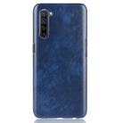 For OPPO K7 5G Shockproof Litchi Texture PC + PU Case(Blue) - 2