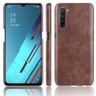 For OPPO K7 5G Shockproof Litchi Texture PC + PU Case(Brown) - 1