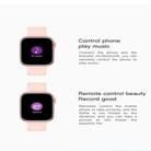 G500 1.54inch Color Screen Smart Watch IP67 Waterproof,Support Temperature Monitoring/Heart Rate Monitoring/Blood Pressure Monitoring/Blood Oxygen Monitoring/Sleep Monitoring(Pink) - 9