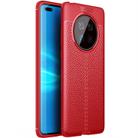 For Huawei Mate 40 Litchi Texture TPU Shockproof Case(Red) - 1