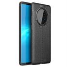 For Huawei Mate 40 Pro Litchi Texture TPU Shockproof Case(Black) - 1