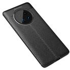 For Huawei Mate 40 Pro Litchi Texture TPU Shockproof Case(Black) - 2