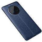 For Huawei Mate 40 Pro Litchi Texture TPU Shockproof Case(Navy Blue) - 2