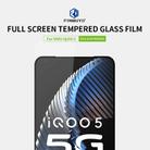 For vivo iQOO5 PINWUYO 9H 2.5D Full Screen Tempered Glass Film(Black) - 4