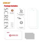 For iPhone 12 Pro Max 2pcs ENKAY Hat-Prince 0.26mm 9H 2.5D Curved Edge Explosion-proof Tempered Glass Film - 6