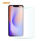 For iPhone 12 / 12 Pro 10pcs ENKAY Hat-Prince 0.26mm 9H 2.5D Curved Edge Explosion-proof Tempered Glass Film - 1