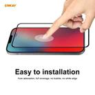 For iPhone 12 / 12 Pro 2pcs ENKAY Hat-Prince Full Glue 0.26mm 9H 2.5D Tempered Glass Full Coverage Film - 6