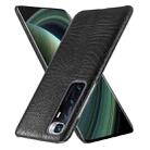 For Xiaomi Mi 10 Ultra Shockproof Crocodile Texture PC + PU Case(Black) - 2