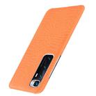 For Xiaomi Mi 10 Ultra Shockproof Crocodile Texture PC + PU Case(Orange) - 3