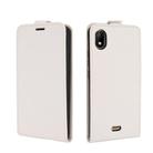 For WIKO Y61 R64 Texture Single Vertical Flip Leather Protective Case with Card Slots & Photo Frame(White) - 2