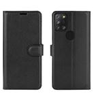 For Alcatel 3X 2020 Litchi Texture Horizontal Flip Protective Case with Holder & Card Slots & Wallet(Black) - 2