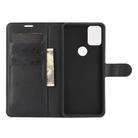 For Alcatel 3X 2020 Litchi Texture Horizontal Flip Protective Case with Holder & Card Slots & Wallet(Black) - 3