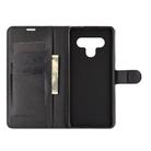 For LG Stylo 6 Litchi Texture Horizontal Flip Protective Case with Holder & Card Slots & Wallet(Black) - 3