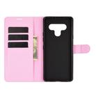 For LG Stylo 6 Litchi Texture Horizontal Flip Protective Case with Holder & Card Slots & Wallet(Pink) - 3