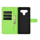 For LG Stylo 6 Litchi Texture Horizontal Flip Protective Case with Holder & Card Slots & Wallet(Green) - 3